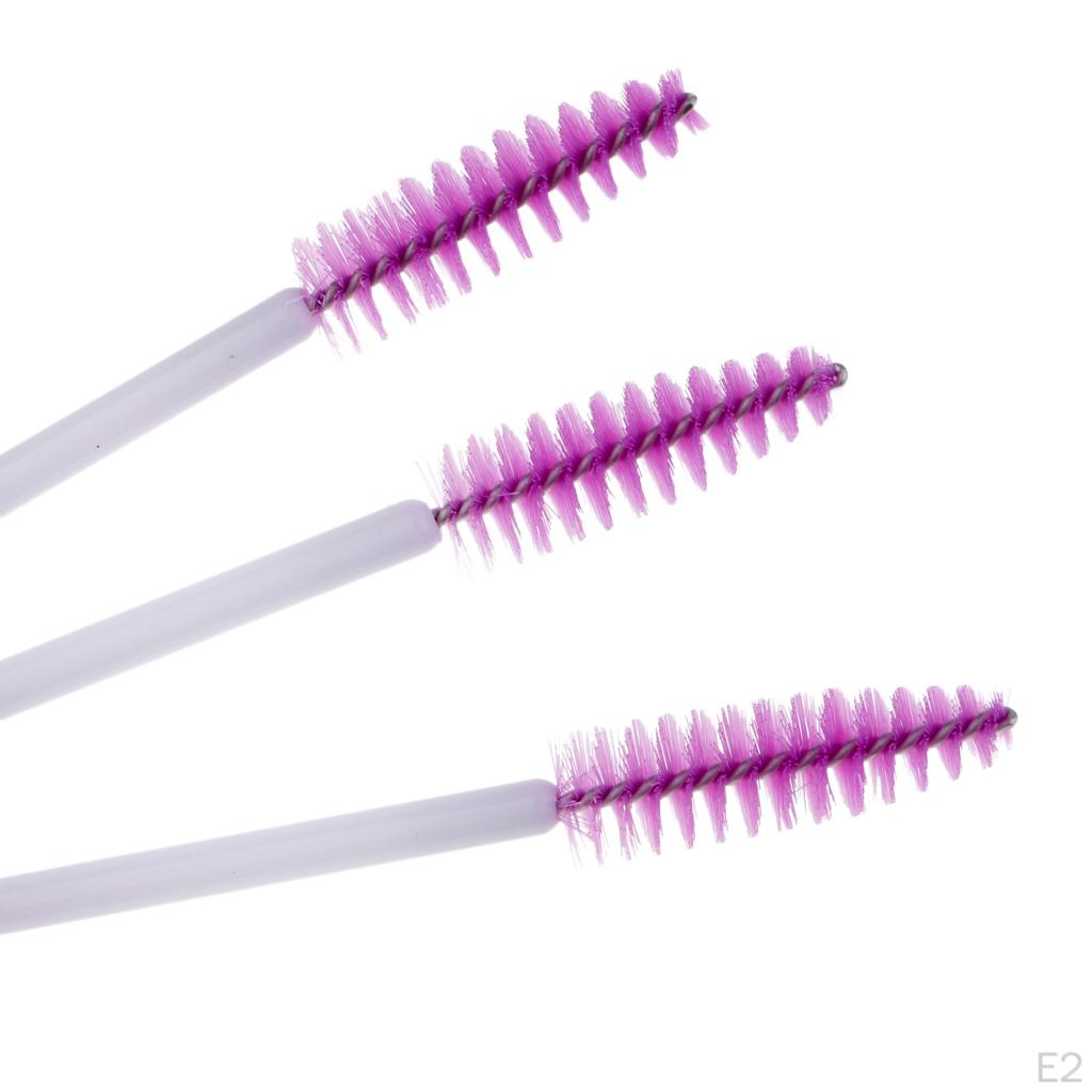 50 Stück Einweg-Mascara-Bürsten Stäbe Werkzeuge