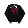 Womens/Ladies Peter Pan Never Grow Up Sweatshirt