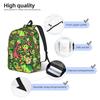 Fashion Cartoon Pokemon Theme Backpack  Mochilas Cool Travel Retro Washable Rucksack