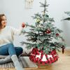 Christmas Tree Skirt Christmas Tree Bottom Skirt Decoration Feet Covering Home Party Soft Xmas Trees Cover