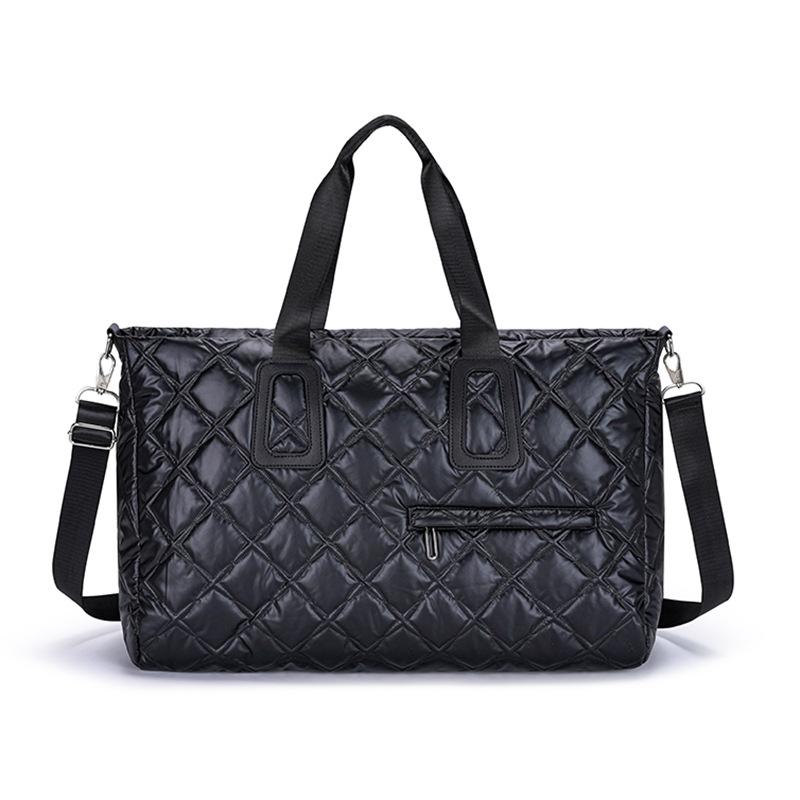 Fashionable and Personalized Shiny Wet and Dry Separation Sports Gym Bag Short-distance Outdoor Waterproof Yoga Bag Handheld Travel Bag