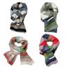 Vibrant Rainbow Striped Scarf Soft Wool Blend Winter Accessory For Women Men Cosy And Stylish All Purpose Unisex Design