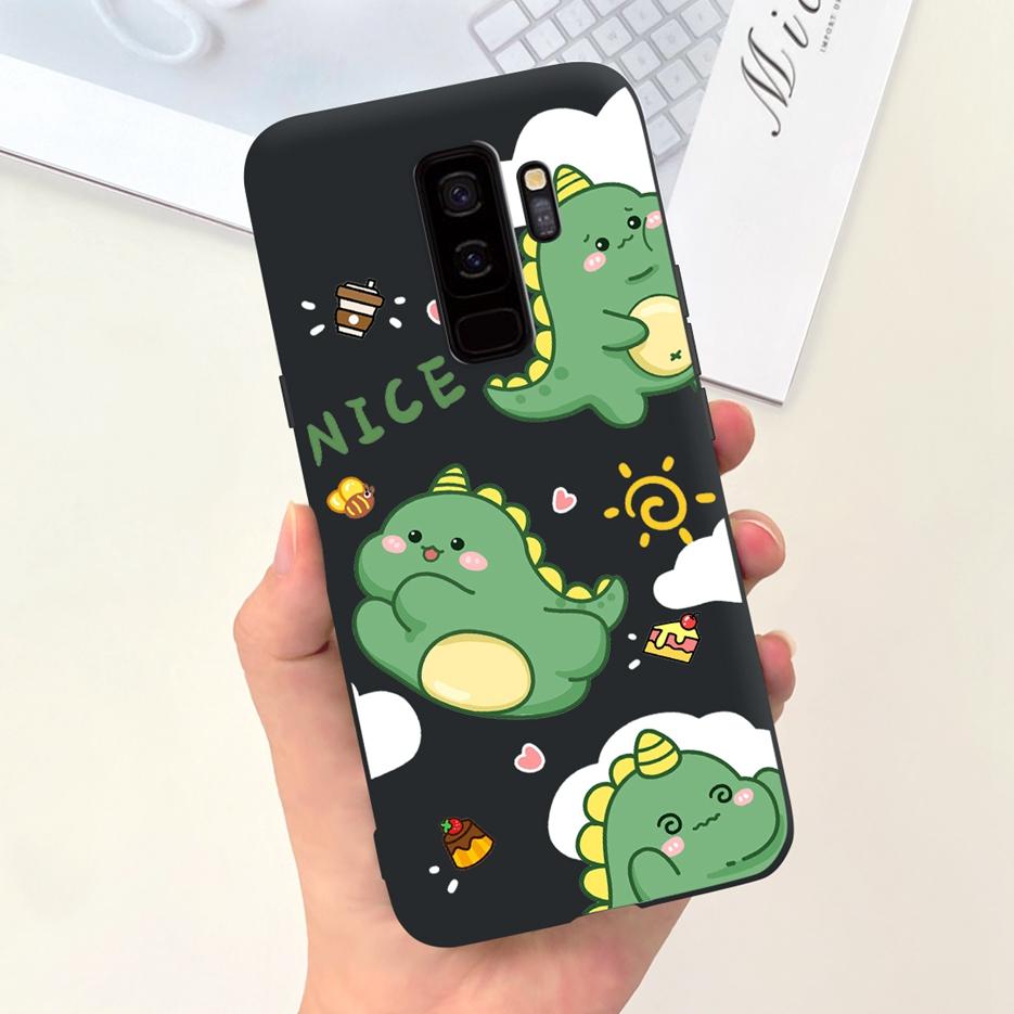 For Samsung Galaxy S9 Plus Case Cute Dinosaur Cartoon Cover Soft Silicone Phone Case For Samsung S9 Plus S9+ GalaxyS9 Back Cover