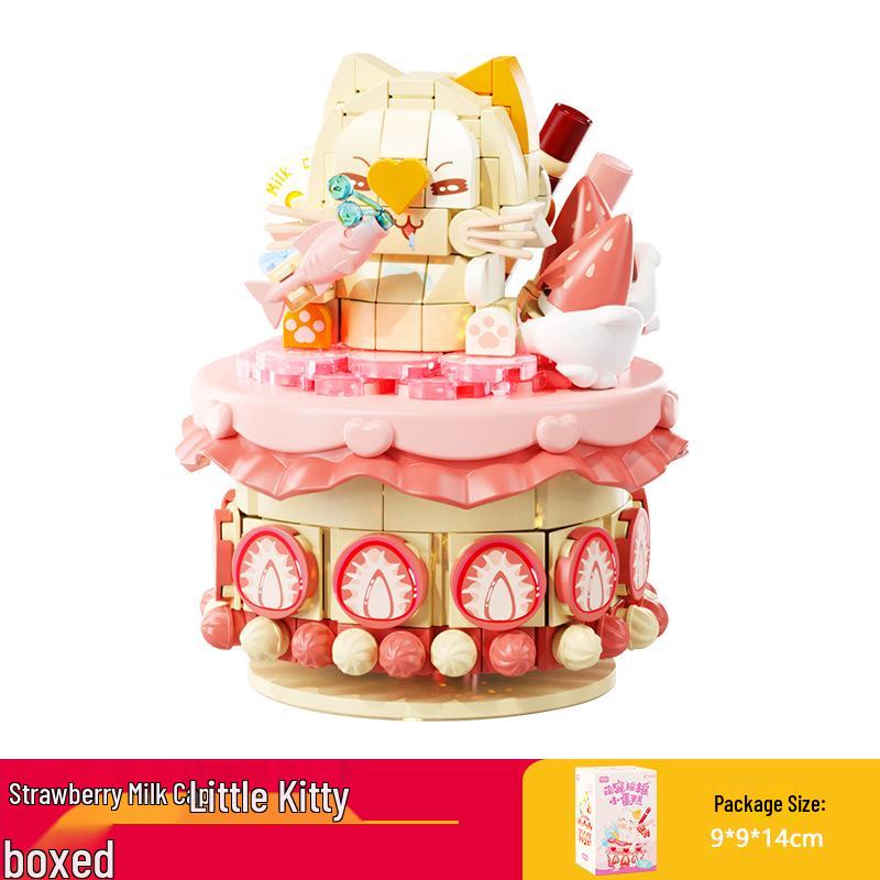 Hope Building Blocks: Kids' Educational Mousse Cake Baking Assembly Toy