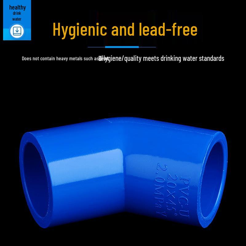 Huafengyi PVC 45-Degree Elbow Pipe Fitting