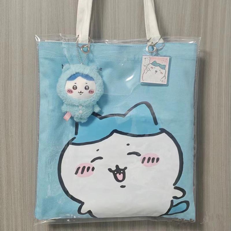 

2024 Cartoon Usagi & Koala Canvas Tote Lunch Bag