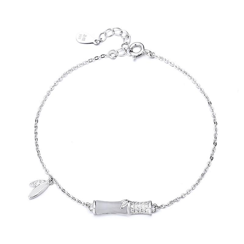With You Bamboo Opal Bracelet Niche Design Light Luxury Exquisite Jewelry Birthday Gift for Girlfriend