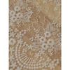 1pc French Vintage Lace Table Runner, White Embroidered Bedside Cabinet Cover