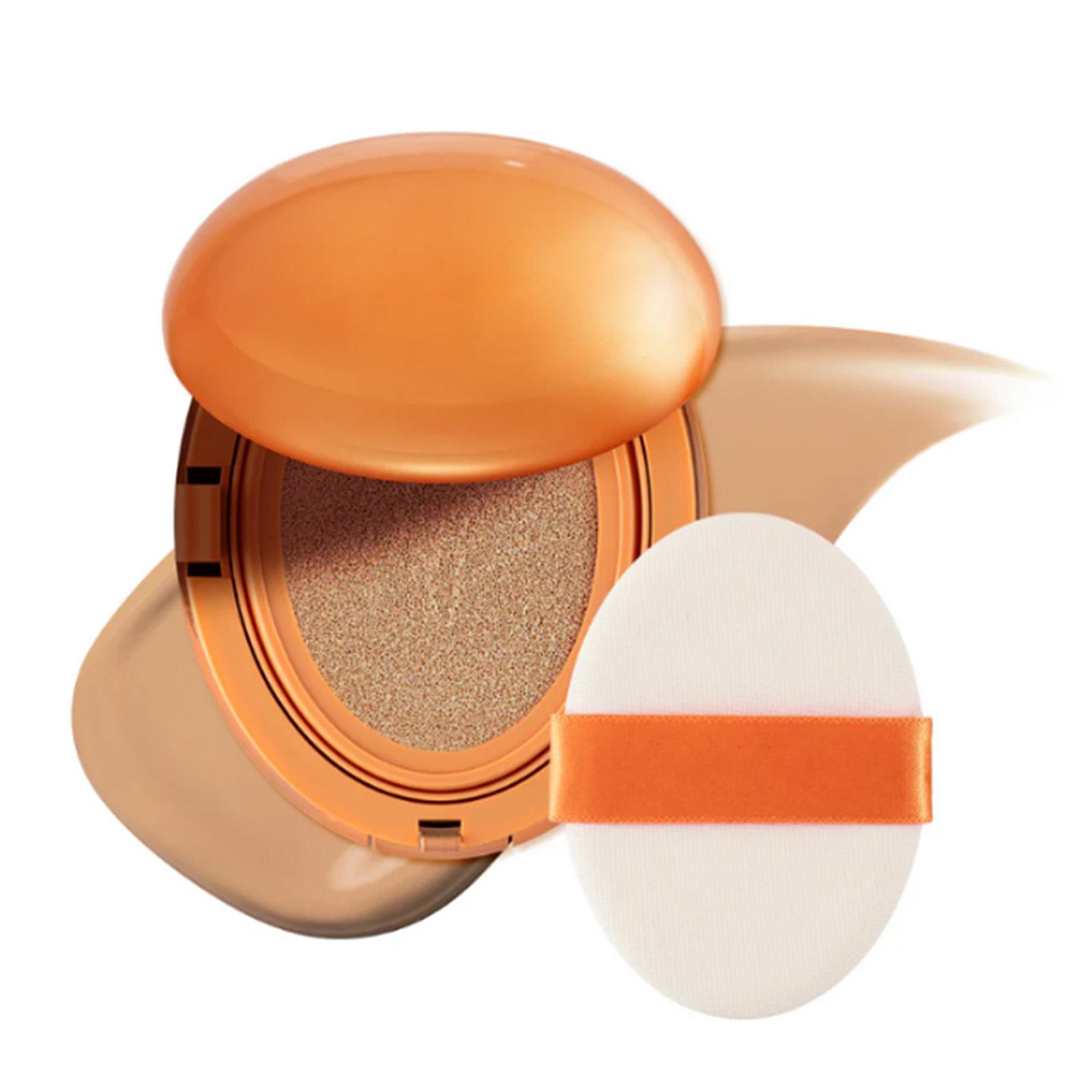 

Оранжевый тональный крем имеет легкую, маскирующую и прозрачную текстуру основы для макияжа, One Size