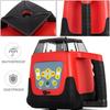 Green Laser Level Rotary Self Leveling Measuring Automatic Rotating Green Beam with Receiver Remote Control Carrying Case