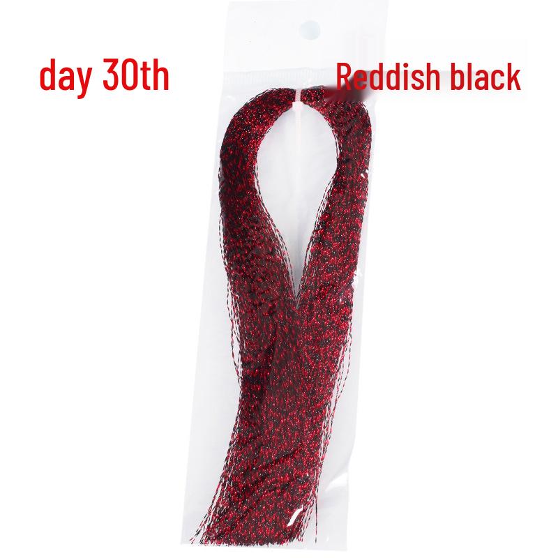 Colorful Spiral Silk Bait & Hook Tying Material