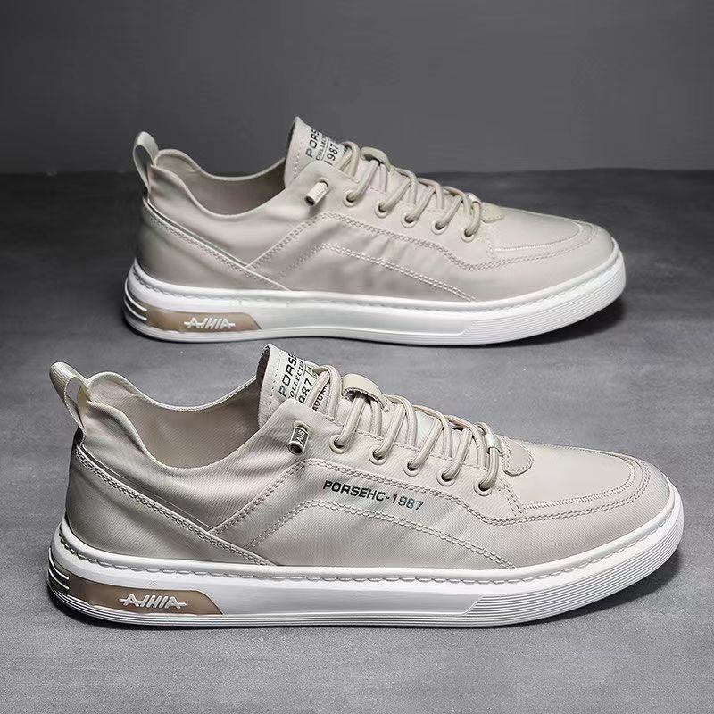 

Shoes Men s 2025 Summer New Ice Silk Canvas Shoes Trendy Versatile Breathable Thin Casual Old Beijing Cloth Shoes 39