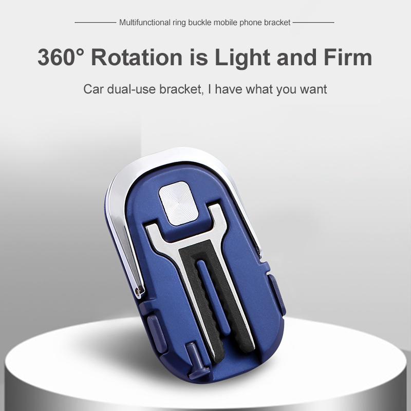 Handy Ringhalter Fingergriff 360° Drehbar Ständerhalterung Für Mobiltelefon Universal Magnetische Metallplatte Schlanker Kartenentferner