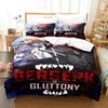 3D-Druck Anime Berserk Bettwäsche-Set Doppelbett Einzelbett King-Size Bettbezug Steppdecke Kissenbezug Jungen Mädchen Erwachsene Schlafzimmer Bettbezug-Sets