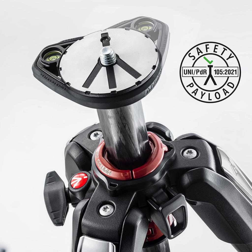 Manfrotto MT055CXPRO3 055 Series Carbon Fiber Professional Tripod 3-Section