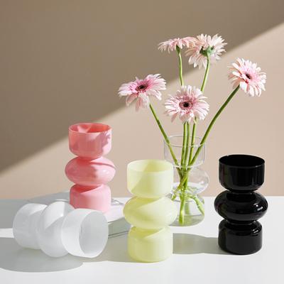 Glasvase Nordische Heimdekoration Raumdeko Blumenvase Blumentopf Heimdeko Vase Dekoration Desktop-Vase