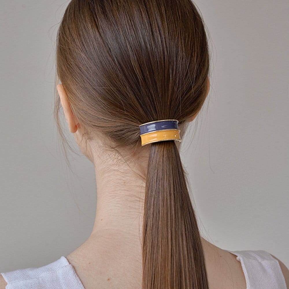 

Epoxy Two-Tone Ponytail Jp-23-272P pink