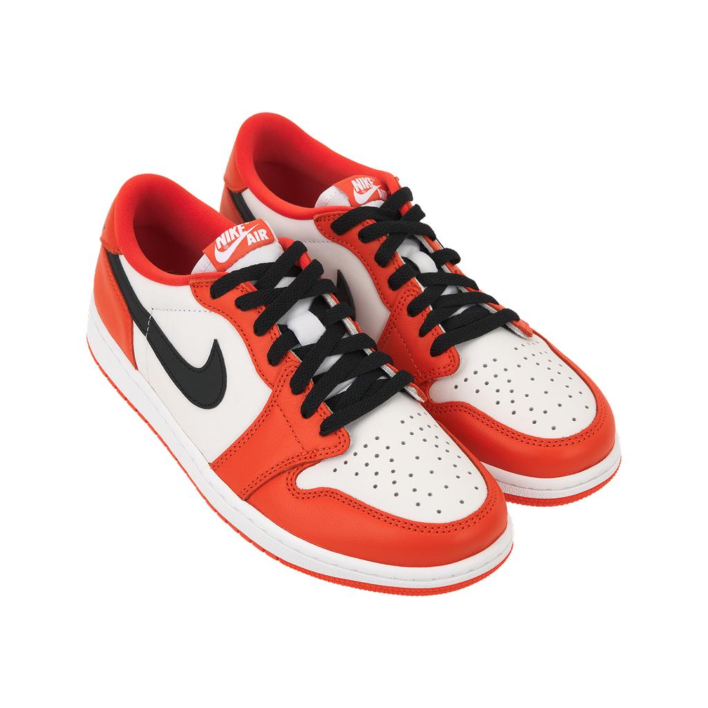 Baskets Unisexe Air Jordan 1 Retro Low OG Starfish Orange Blanc Noir CZ0790-801