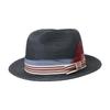 Feather Striped Bow Solid Color Men And Women Elegant British Retro Straw Top Hat