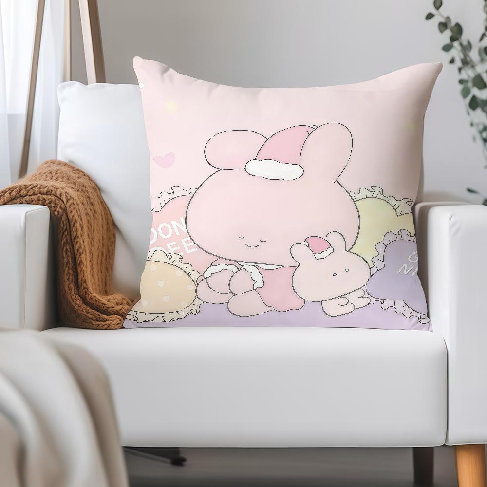 Cartoon A-Asamimichan Cute Pillow Case Applicable Space For Guest Rooms Interiors Cars Office House Decoration