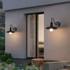 Retro American Outdoor Wall Lamp: Waterproof Lighting for Balcony, Corridor, Walkway, Garden, and Courtyard Fence.
