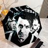 Famous German rock heavy metal band Rammstein Till Lindemann Umbrella, a portable iron travel and camping essential umbrella H4