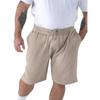 Duke Mens Mitchell 3 D555 Stretch Plain Elasticated Waist Kingsize Shorts