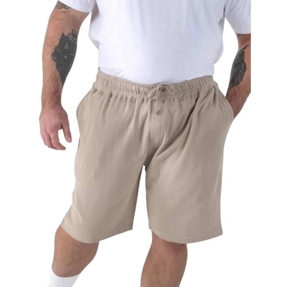 Duke Mens Mitchell 3 D555 Stretch Plain Elasticated Waist Kingsize Shorts