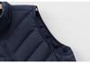 Unisex Stand Collar Down Vest – Casual Autumn/Winter Style