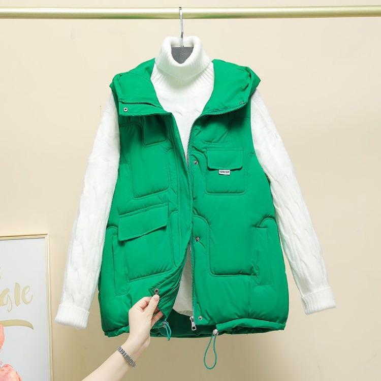 New Korean Loose Fashion Winter Women's Coat Vest Jacket Sleeveless Coat