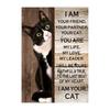Poster Vintage 'Un Gatto Non È Solo Un Gatto' Stampe su Tela Gatto Nero Pittura Amico Animale Arte da Parete Quadro Decorazione Moderna per la Casa