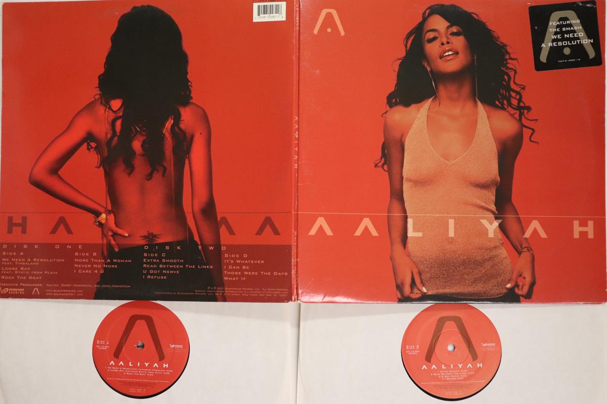 LP Record AALIYAH  Aaliyah 724381008218 BLACKGROUND 2001 US Rap  HipHopRB Used