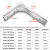 L Shape Shelf Bracket Triangle Support Wall Mounted Angle Bracket Heavy Duty Corner Brace for Floating Shelves Storage Rack