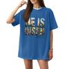 Women's Casual Letter Print Short-sleeved Top T-shirt