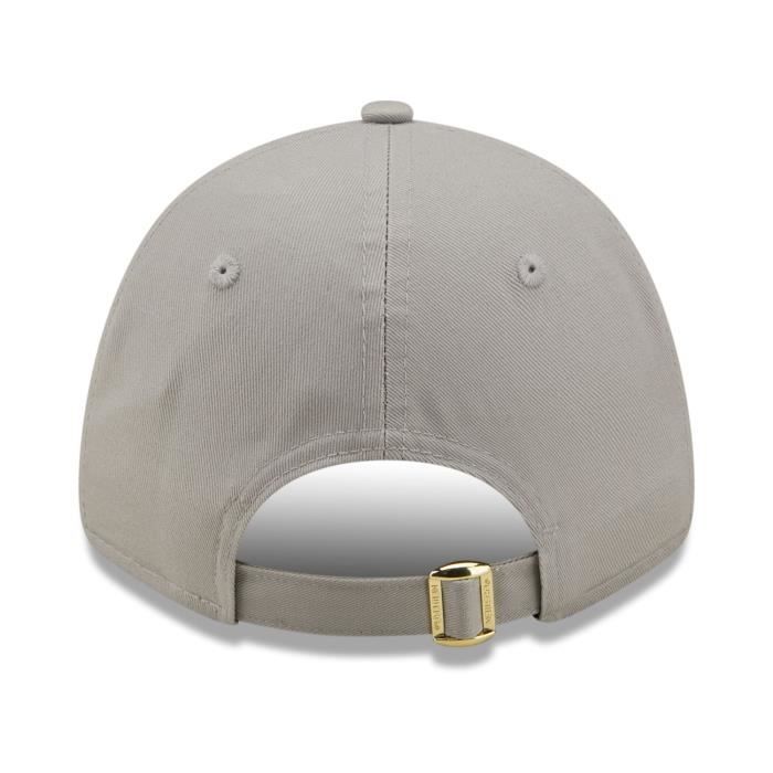 Casquette Femme - NEW ERA - 9Forty - Gris - 100% Coton - Logo New York Yankees