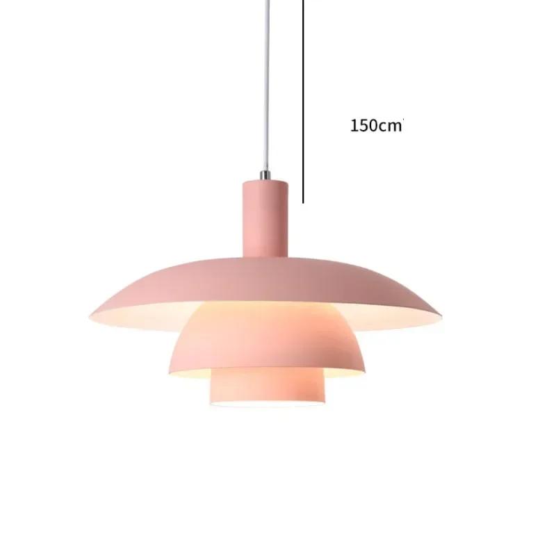 Danish Design Pendant Light High Quality Led Hanging Lamp for Living Room Kitchen Dining Table Chandelier Colorful Droplight