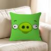 Cartoon Angry BBirds Personalized Pillow Cover Kids Bedroom Wild Party Decor Pillowcase Kid Birthday Shower Gift