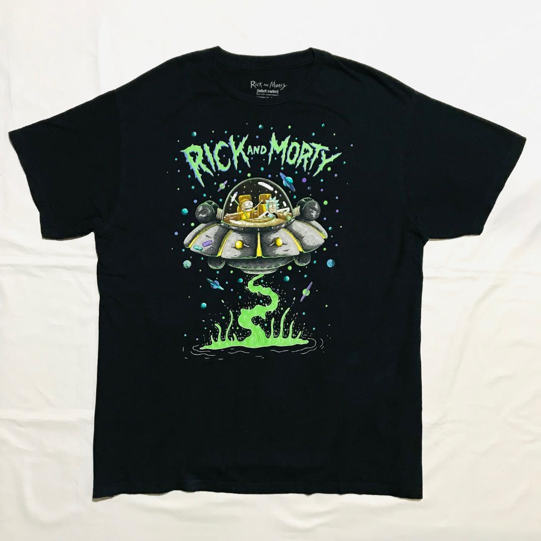 

[Б/У] Футболка RICK AND MORTY XL Рик и Морти НЛО аниме футболка