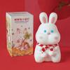Rabbit Silicon Silicon Night Light Type-C Charging Colorful Remote Control Patches Following Sleeping
