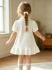 Baby Girls Summer Easter Dress, Casual Short Sleeve A-Line Swing Toddler Kids Dresses for Daily Wear Size 6M–3 Years