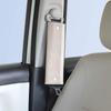 Tsuchiya Yac Car Interior Accessories Button Snap Belt Pad Latte Greige PF-349