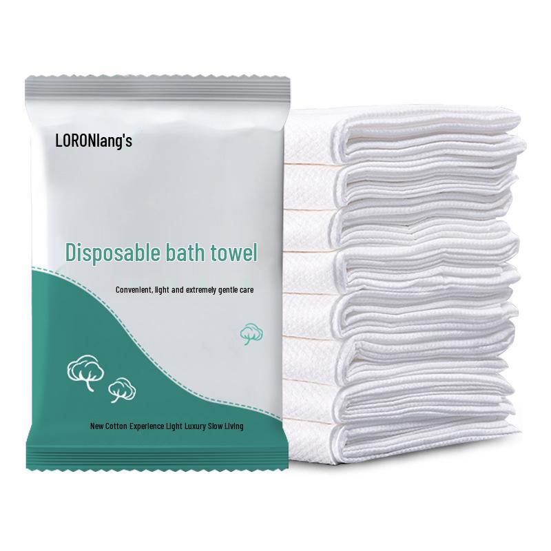 Disposable Bath Towel Set for Hotels and Homestays: Adult Bathroom Towels