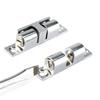 12Pcs Double Ball Tension Roller Catch Latch Cabinet Door Catch Zinc Alloy Closet Ball Tension Latch Easy to Install