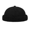 Brimless Trawler Worker Hat Outdoor Wear Docker Cap Skull Cap Unisex Casual Harbour Hat for Everyday Wear