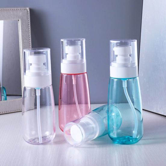 

1 комплект, 30/60/80/100 мл многоразовые дорожные распылители, тонкий туман, прочный держатель из материала PETG для волос, средства для чистки лица, духи, эфирные масла прозрачный