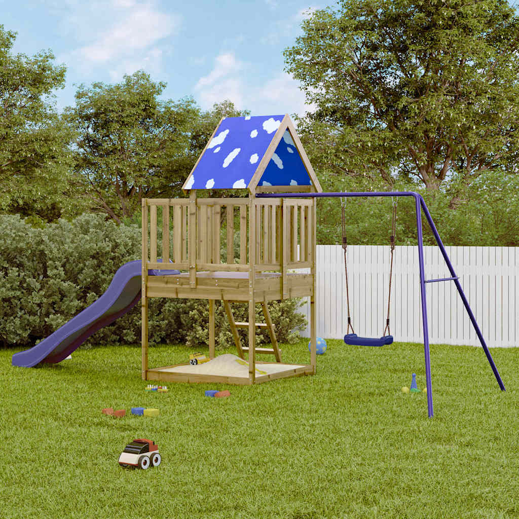 Play Tower Pressure Treated Pine Wood