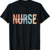Registered Nurse Colorful Word Art T-shirt