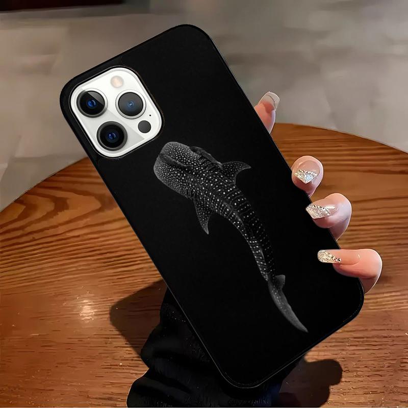 Whale Sharks Fish Phone Case For iPhone 17 Air 16 15 14 13 12 11 Pro Max Max Plus Bumper Case Cover