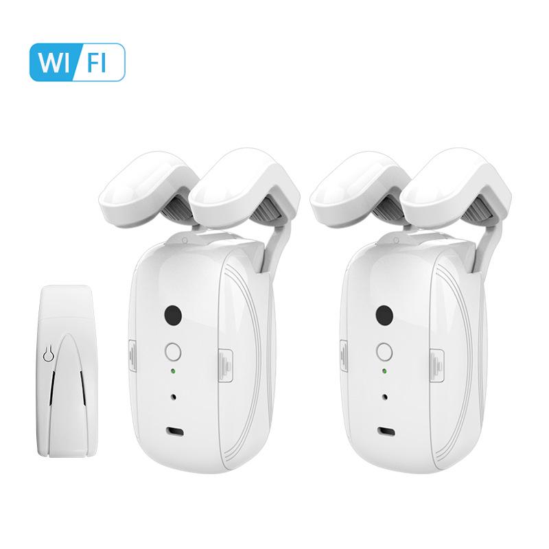Tuya Bluetooth Trådløs Smart Gardinkontroller - Stemme- og Fjernstyrt, Ingen Kabling Nødvendig.