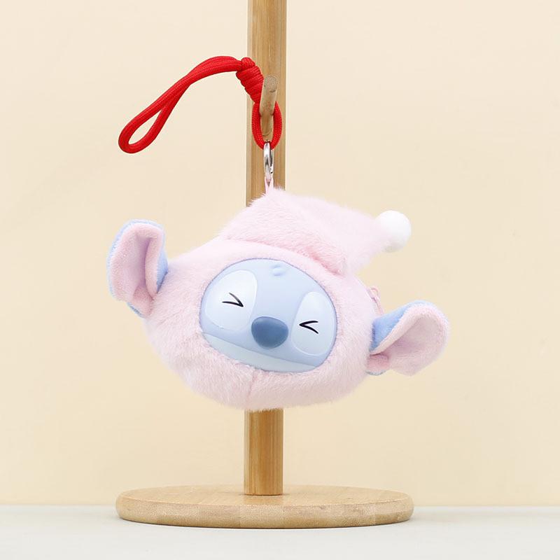 

Stitch Soft Plush Doll With Pp Cotton Filling For Backpack Decoration Pink